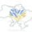 Принт/схема для вишивки - Карта України - 18 Принт/схема для вишивки - Карта України - 18