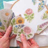 Клеєвий водорозчинний флізелін - 007 - Клеєвий водорозчинний флізелін - 007