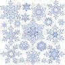 Фетр с рисунком Новый Год - FP-NG-013