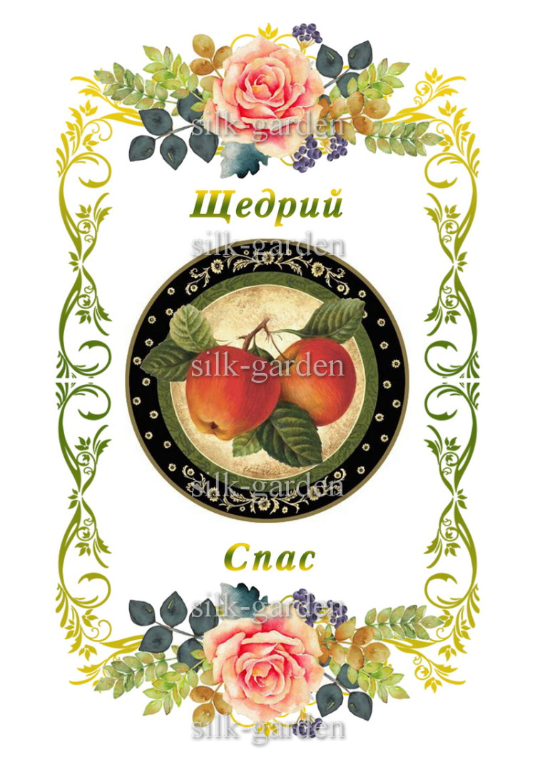 Принт Рушник на СПАСА /схема для вишивки - 526