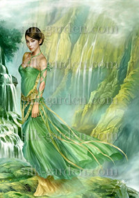Принт Девушка-254