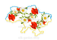 Принт/схема для вишивки - Карта України - 24