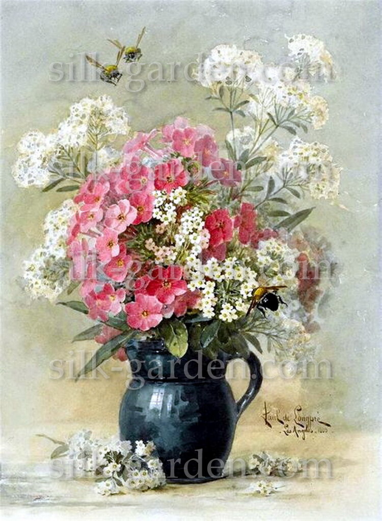 Принт Букет в вазе-297