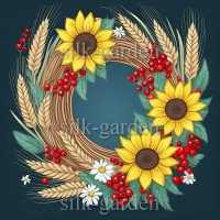 Принт/схема для вишивки - Український вінок - 28
