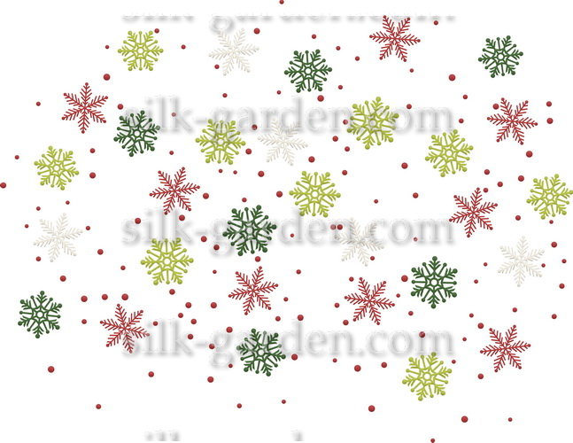 Фетр с рисунком Новый год-144