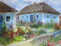 Принт SP сельский пейзаж-85