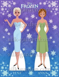 Кукла из фетра - frozen - 2