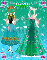 Кукла из фетра - frozen - 3