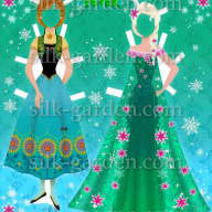 Кукла из фетра - frozen - 3 - Кукла из фетра - frozen - 3