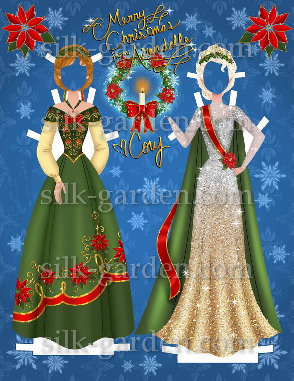 Кукла из фетра - frozen - 4