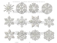 Фетр с рисунком Новый год-153