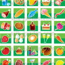 Фетр с рисунком Еда, напитки FP-food-2