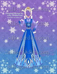 Кукла из фетра - frozen - 8