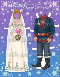 Кукла из фетра - frozen - 9