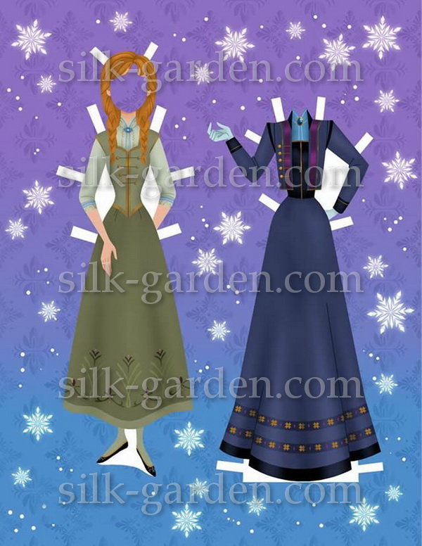 Кукла из фетра - frozen - 10