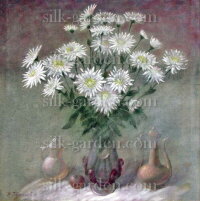 Принт Хризантема-105