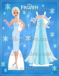 Кукла из фетра - frozen - 11