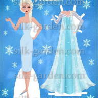 Кукла из фетра - frozen - 11 - Кукла из фетра - frozen - 11