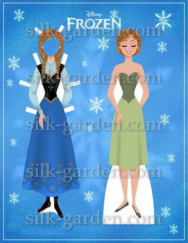 Кукла из фетра - frozen - 12
