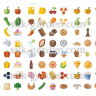 Фетр с рисунком Еда, напитки FP-food-10