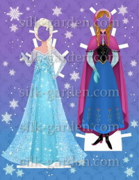 Кукла из фетра - frozen - 18