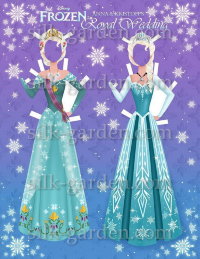 Кукла из фетра - frozen - 20