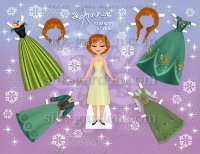 Кукла из фетра - frozen - 21