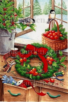 Принт НГ-113 Принт (ткань с рисунком) для вышивания лентами, гладью, художественным бисером (разметки под бисер нет)