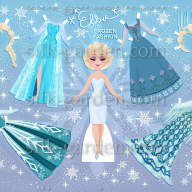 Кукла из фетра - frozen - 22 - Кукла из фетра - frozen - 22