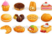Фетр с рисунком Еда, напитки FP-food-20