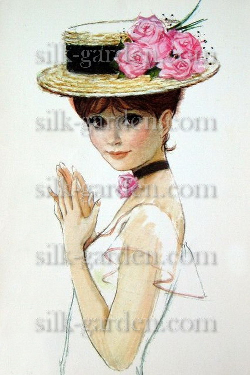Принт Девушка-313