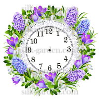 Принт Часы-1097