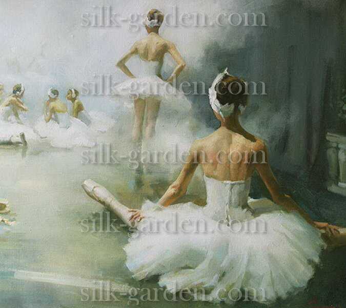 Принт Балерина-6