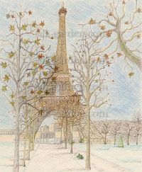 Принт Paris-35