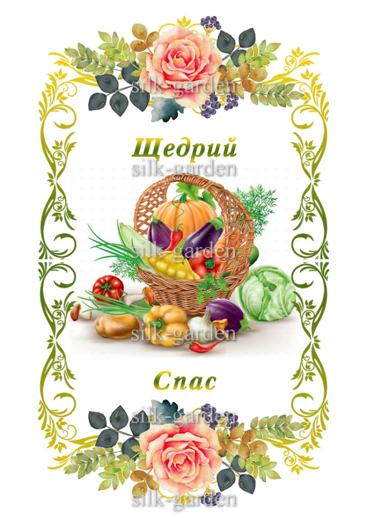 Принт Рушник на СПАСА /схема для вишивки - 527
