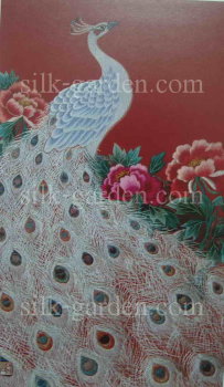 Принт ПАВ-64 Принт (ткань с рисунком) для вышивания лентами, гладью, художественным бисером (разметки под бисер нет)