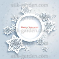 Фетр с рисунком Новый год-88