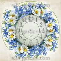 Принт Часы-1019