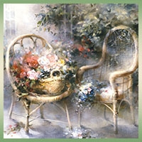 Принты для вышивки - ПЕЙЗАЖ. Willem Haenraets
