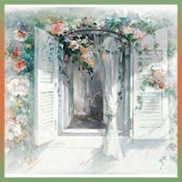 Принты для вышивки - Цветы. Willem Haenraets