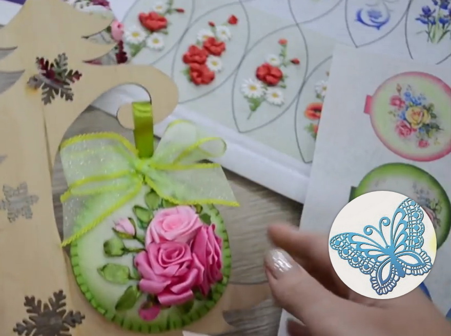 DIY новогодняя игрушкана на елку\Christmas toy on the Christmas tree